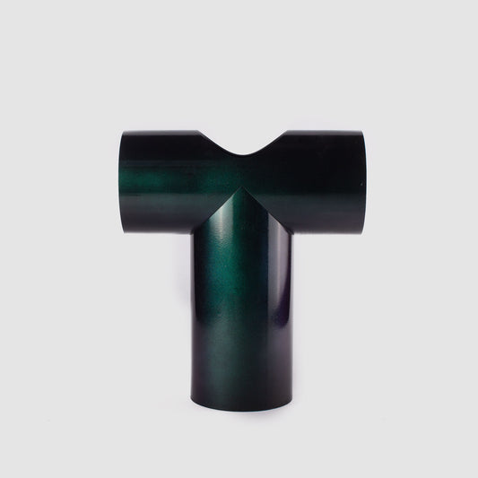 T-shaped tube vase GREEN