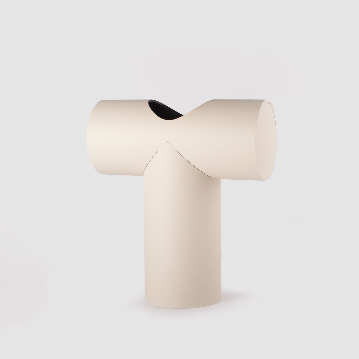 T-shaped tube vase WHITE